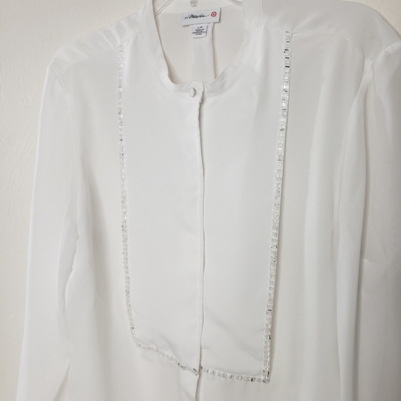 Phillip Lim x Target Sparkle Top Size  Large - Picture 4 of 10